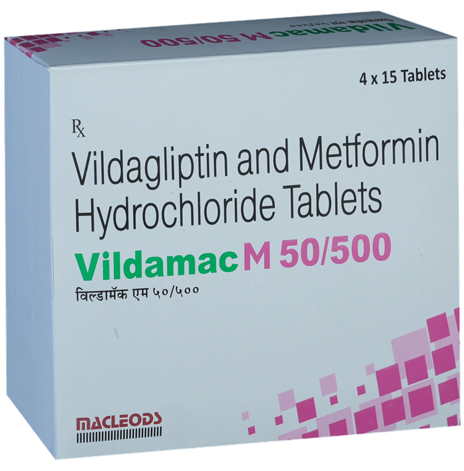 Vildamac M 50/500 Tablet