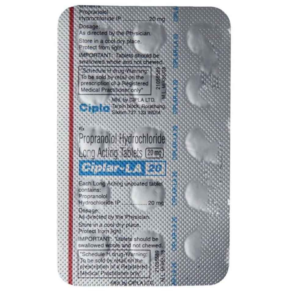 Ciplar-LA 20 Tablet
