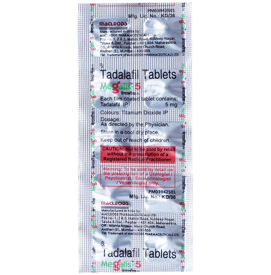Megalis-5 Tablet