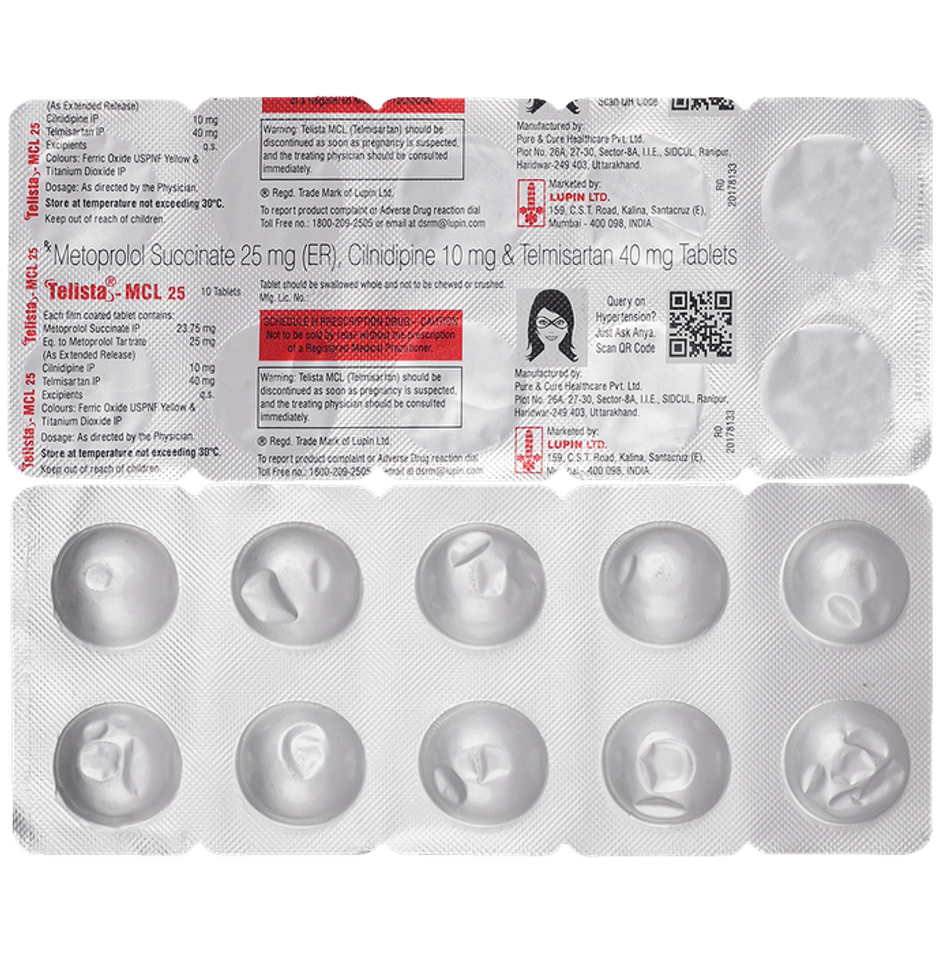 Telista-MCL 25 Tablet ER