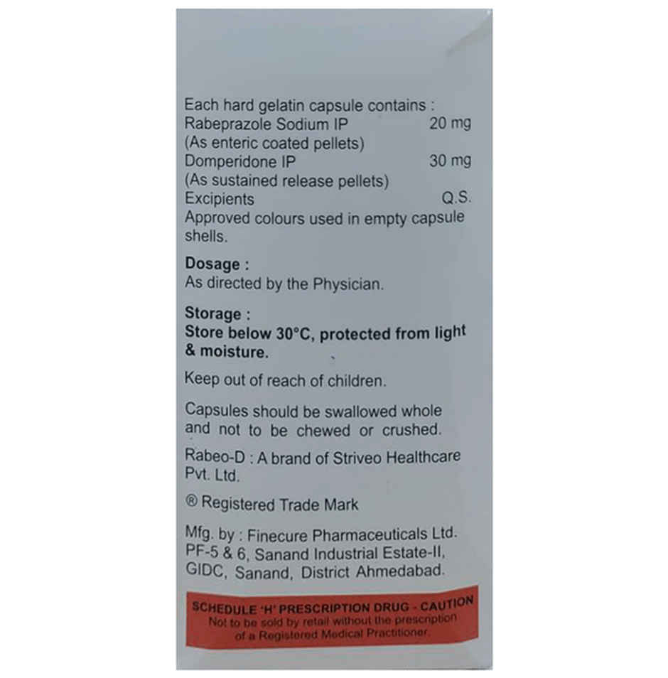 Rabeo-D Capsule SR