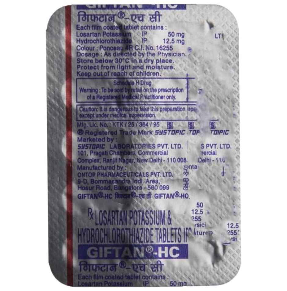 Giftan-HC Tablet