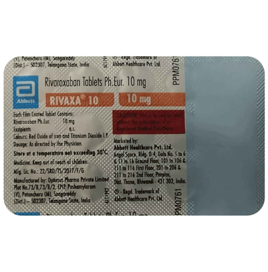 Rivaxa 10 Tablet