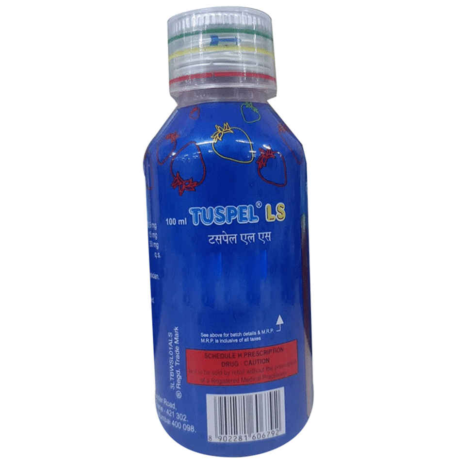 Tuspel LS Strawberry Flavour Syrup