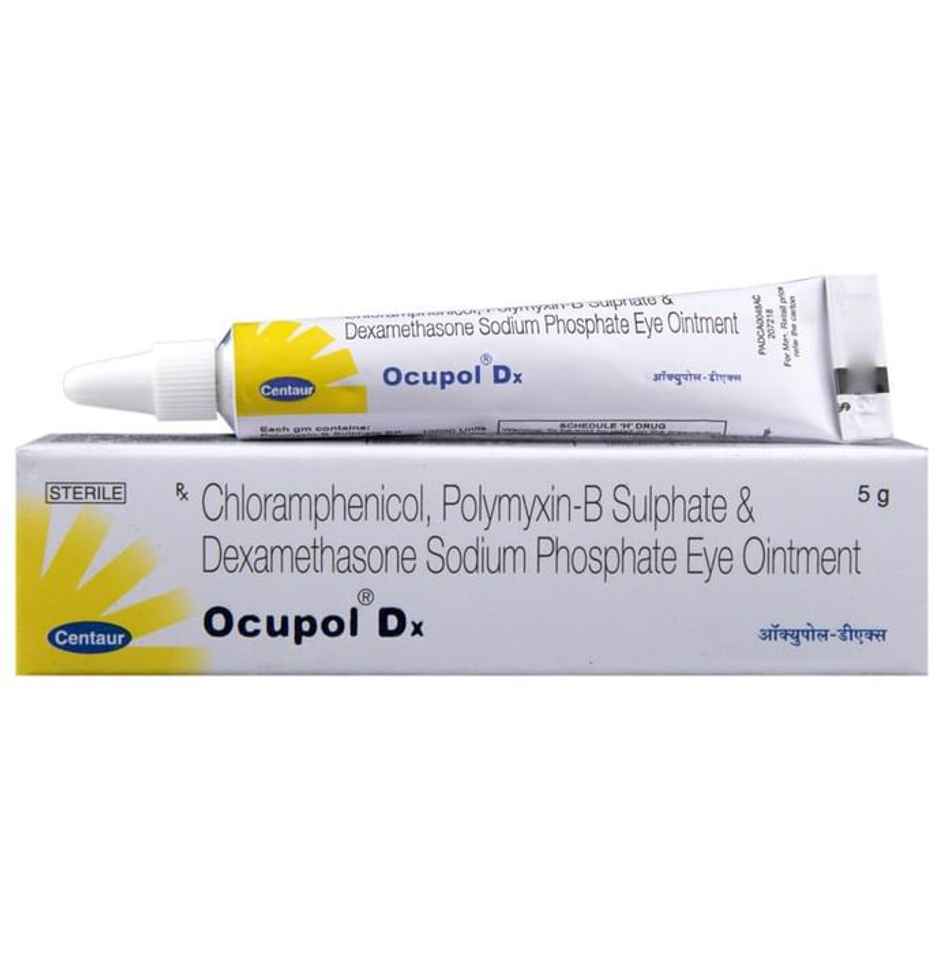 Ocupol Dx Eye Ointment