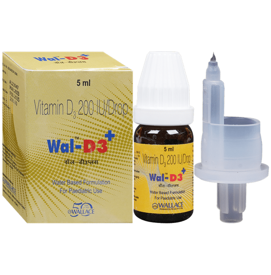Wal-D3 Plus Vitamin D3 Oral Drop