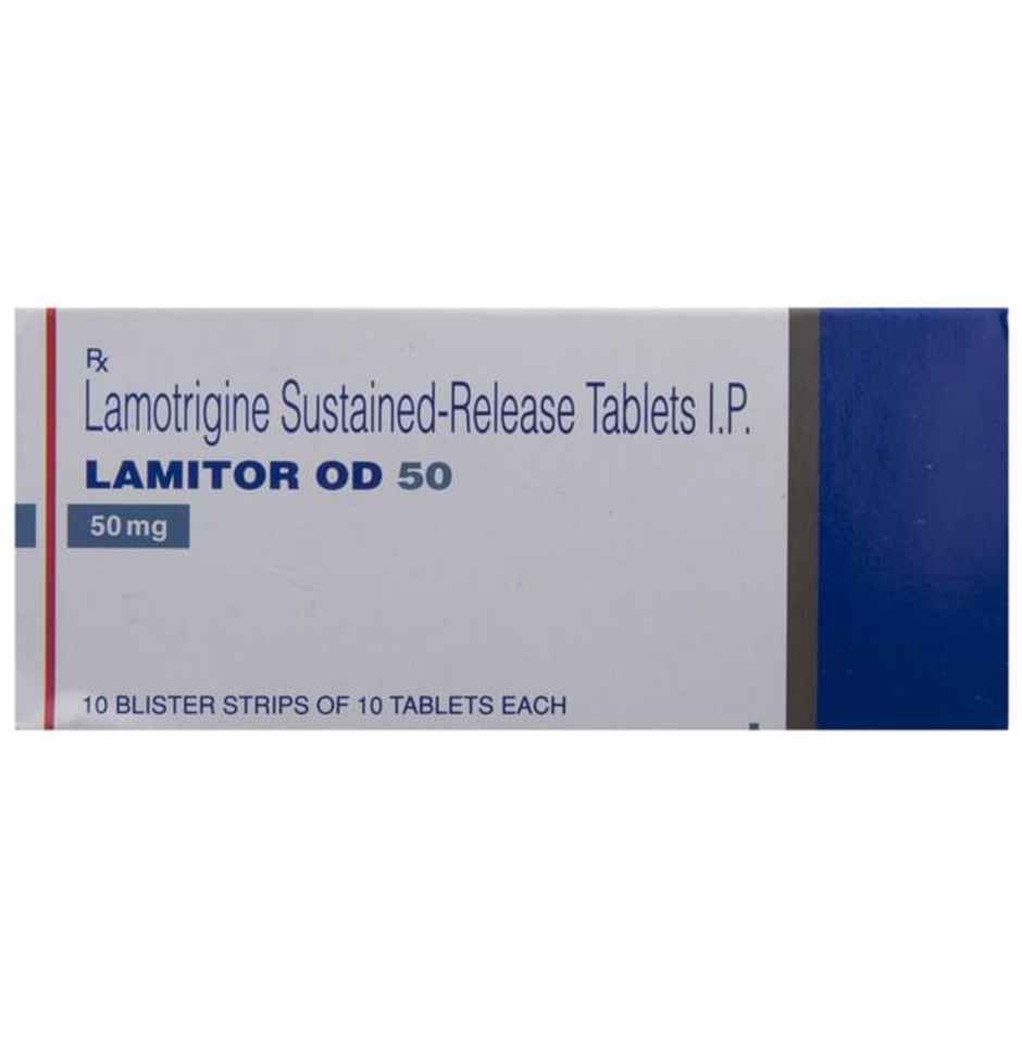 Lamitor OD 50 Tablet SR