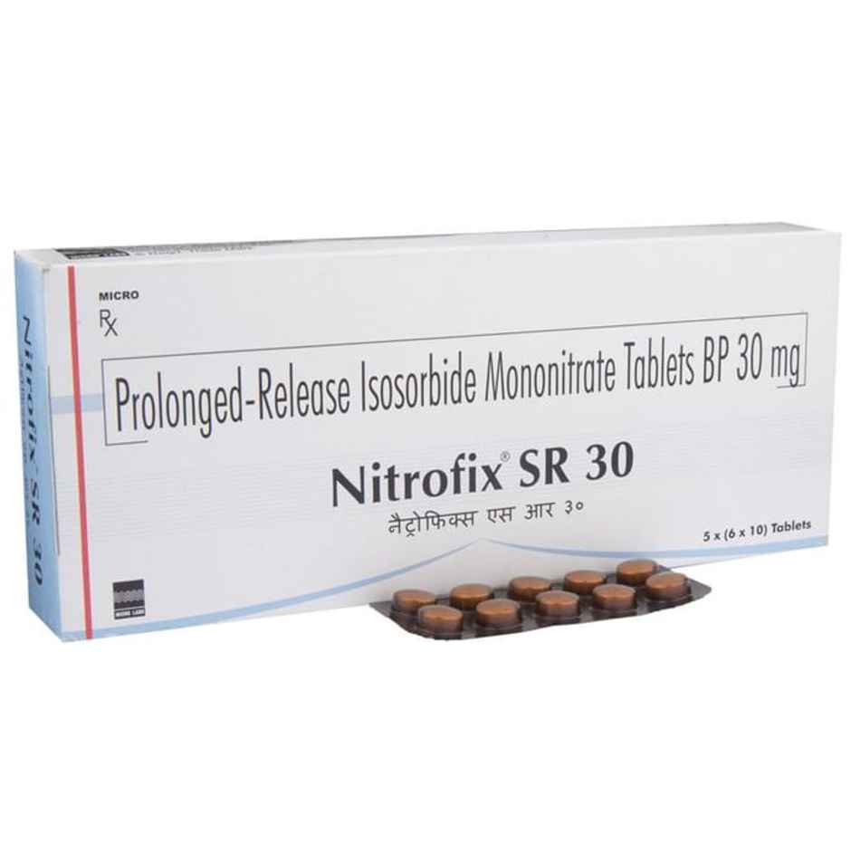 Nitrofix SR 30 Tablet PR