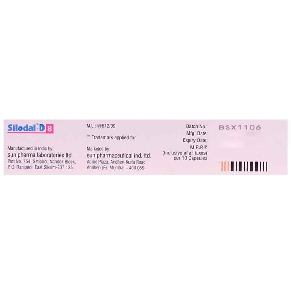 Silodal D 8 Capsule