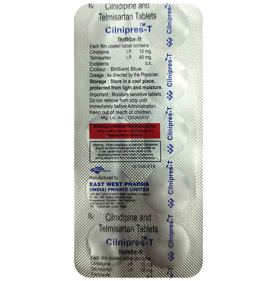 Cilnipres T Tablet