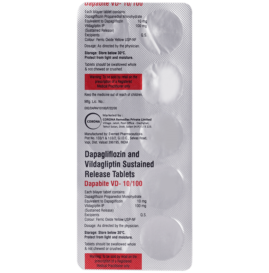 Dapabite VD-10/100 Tablet SR