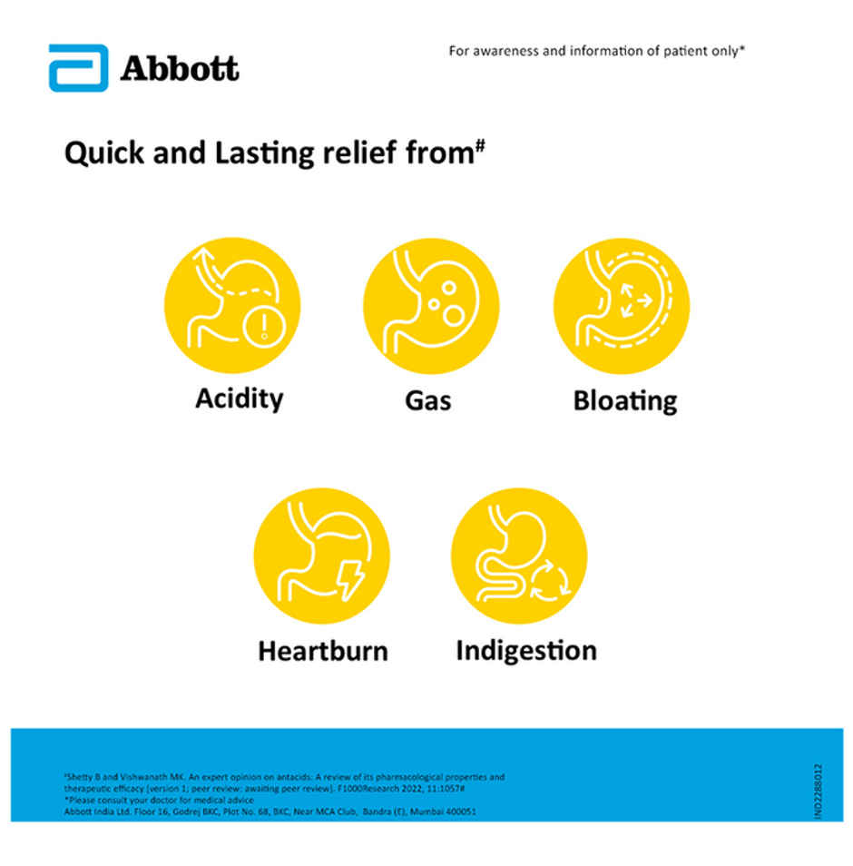 Digene Mint Flavour Sugar Free Gel