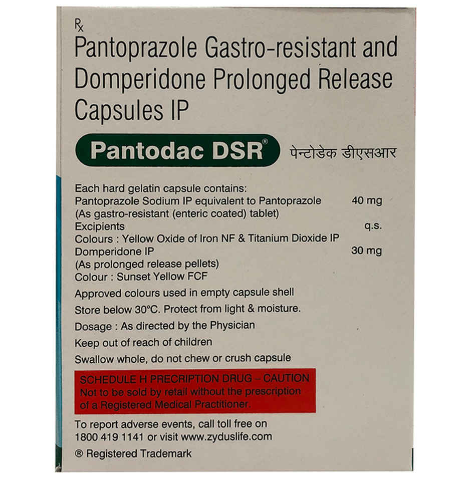 Pantodac DSR Capsule PR