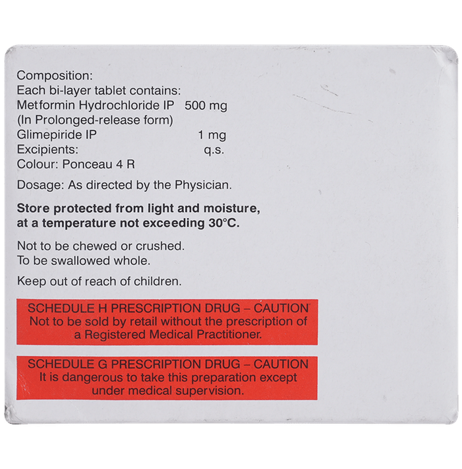 Duopil 1/500 Tablet PR