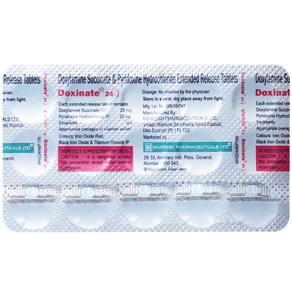Doxinate 24 Tablet ER