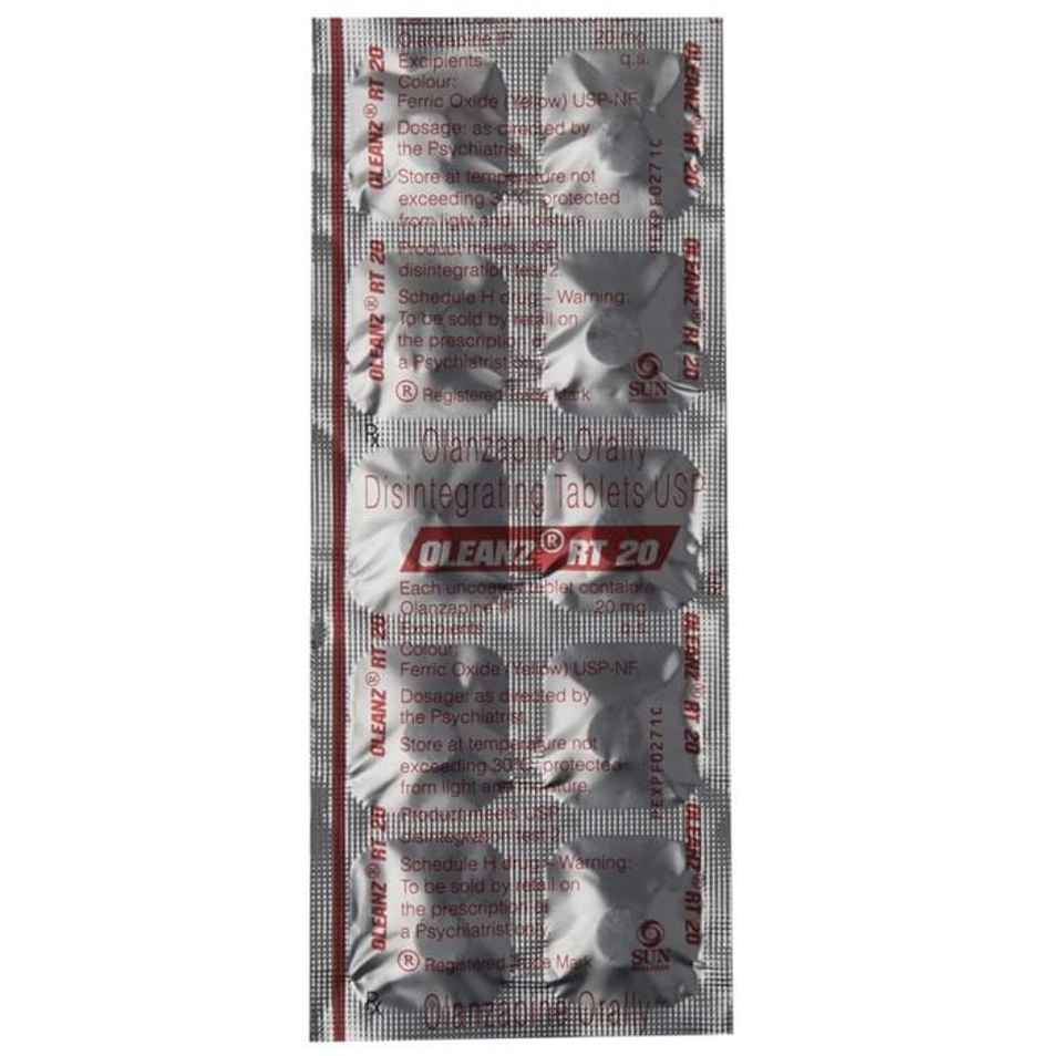 Oleanz RT 20 Tablet DT