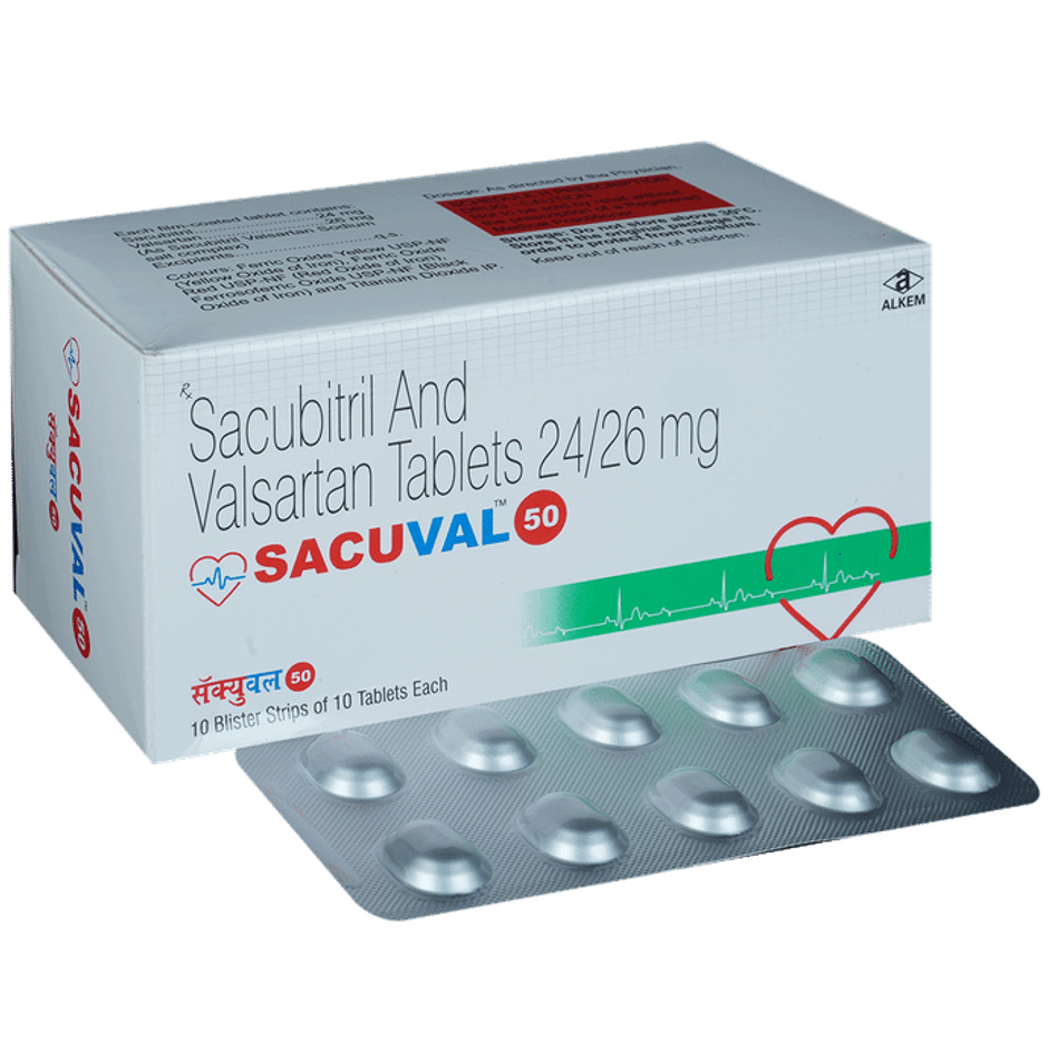 Sacuval 50 Tablet