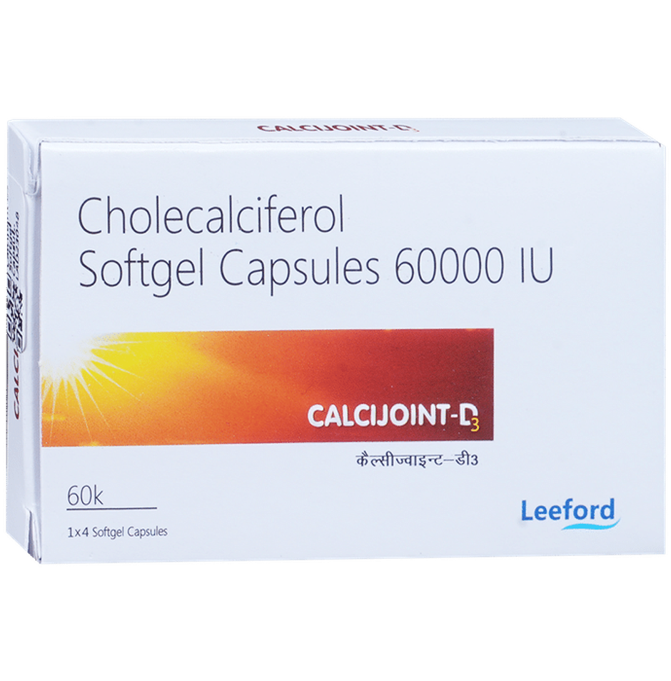 Calcijoint-D3 Vitamin D3 Softgel Capsule