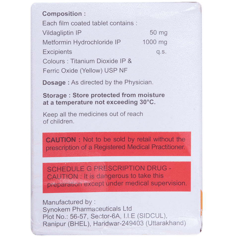 Vildaray M Forte Tablet