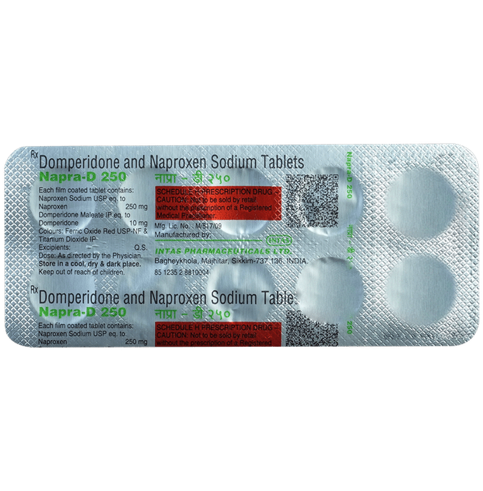 Napra-D 250 Tablet