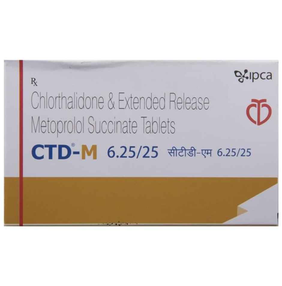 CTD-M 6.25/25 Tablet ER