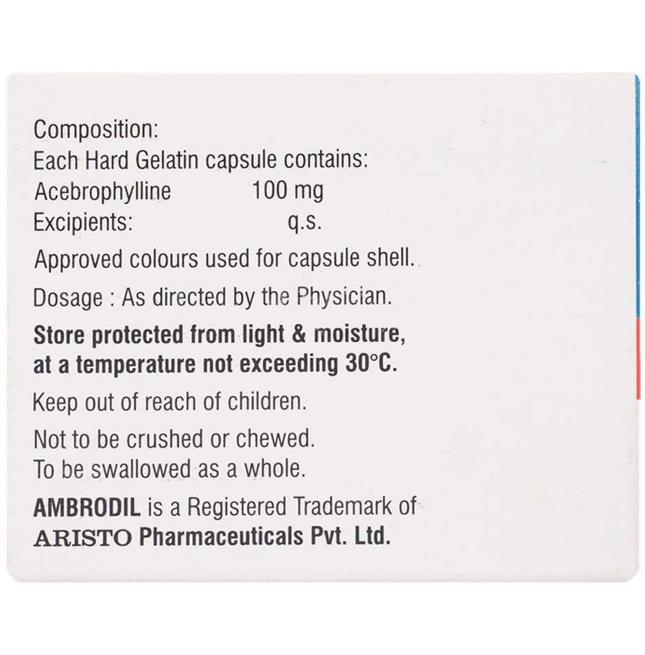 Ambrodil-XP 100mg Capsule