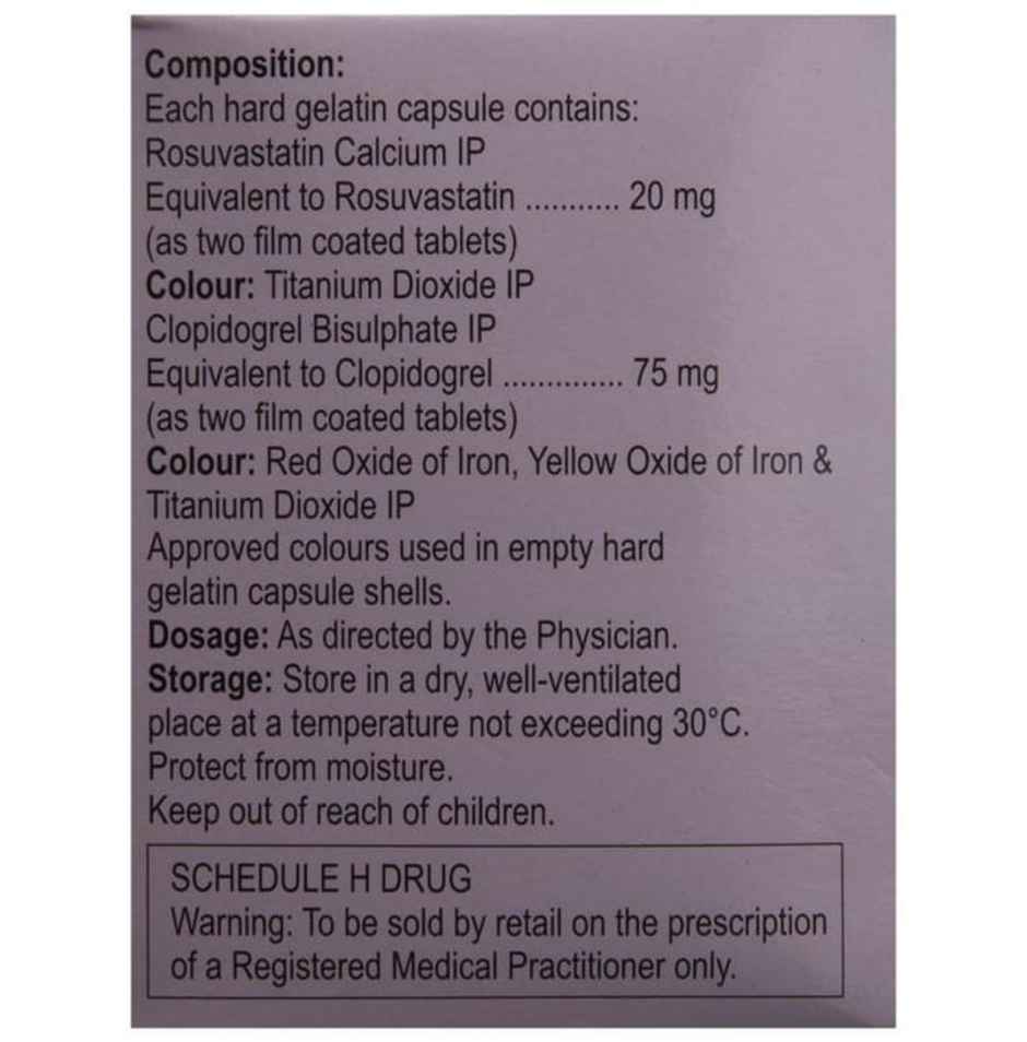Novastat CV 20 Capsule