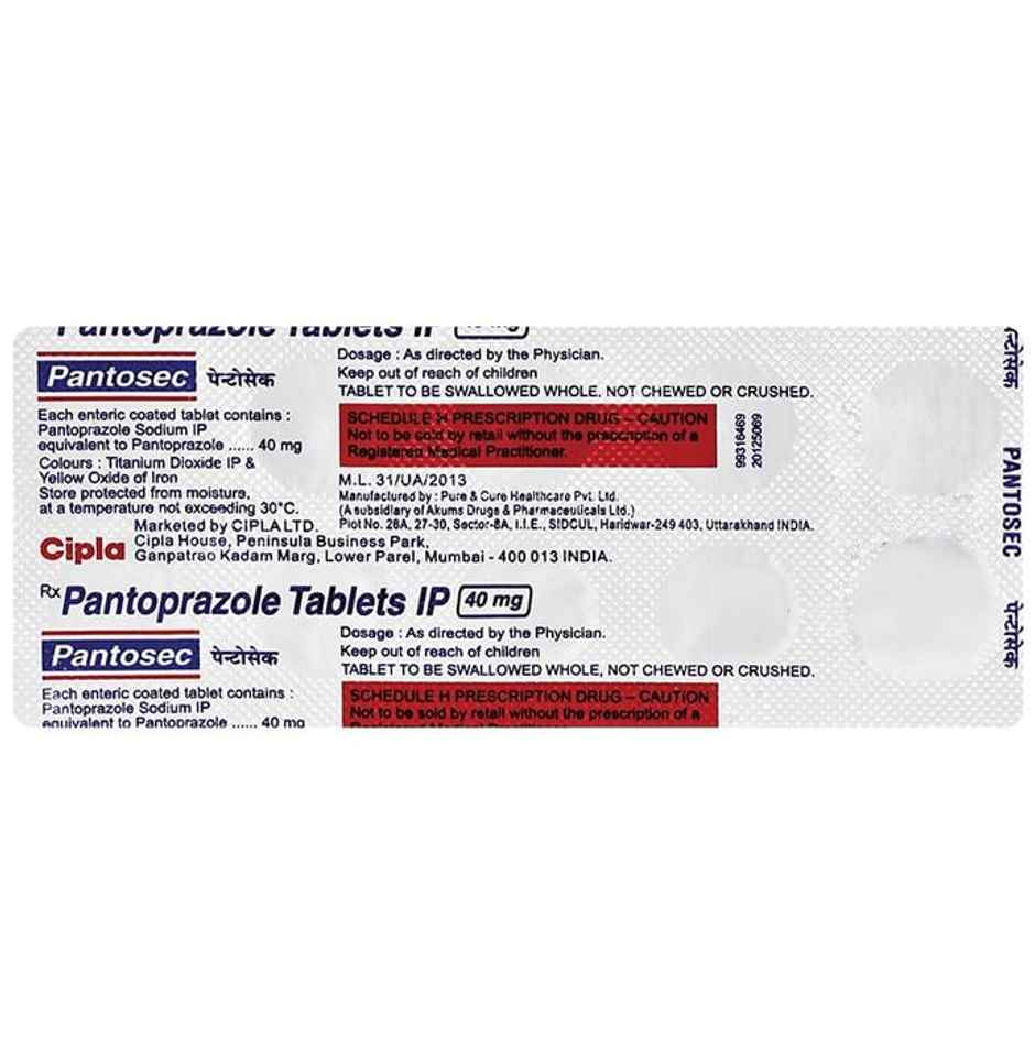 Pantosec Tablet