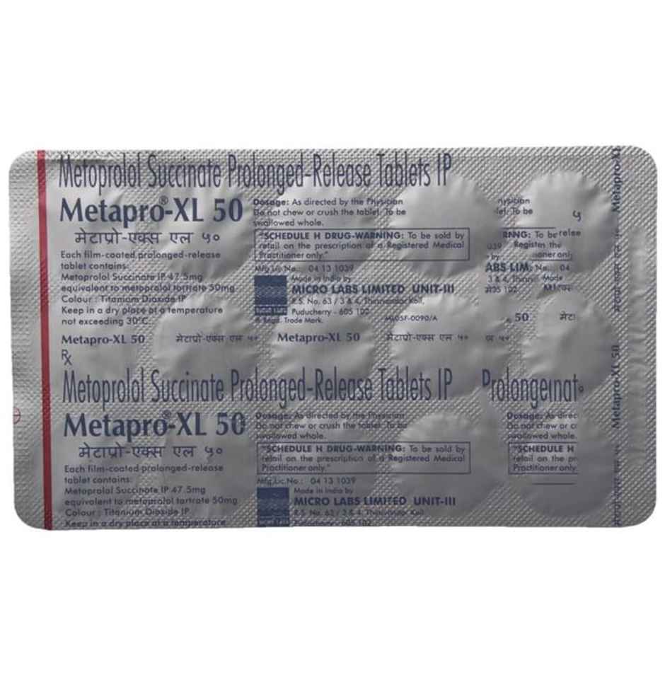Metapro-XL 50 Tablet PR