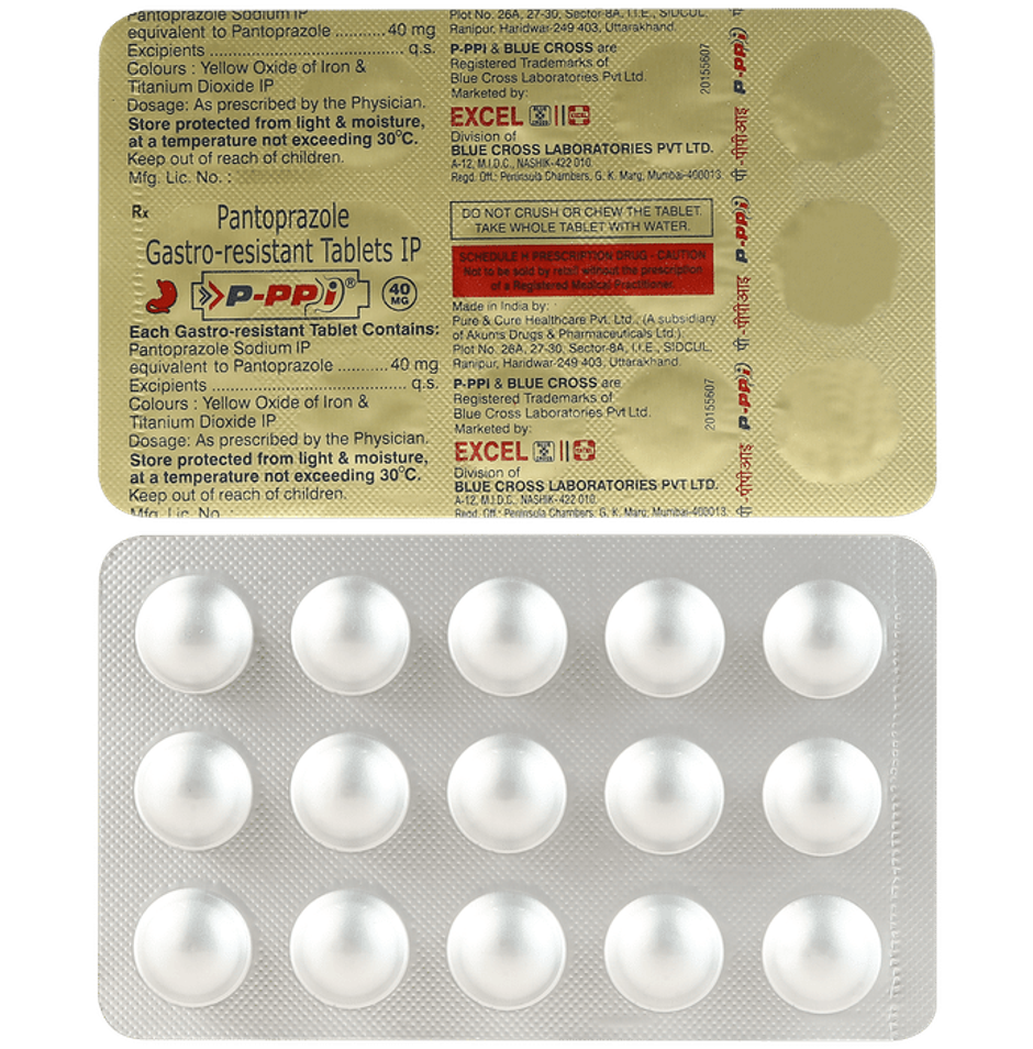 P-Ppi 40mg Tablet