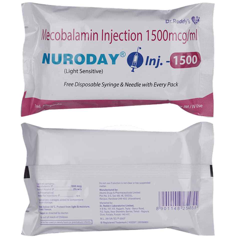 Nuroday 1500 Injection