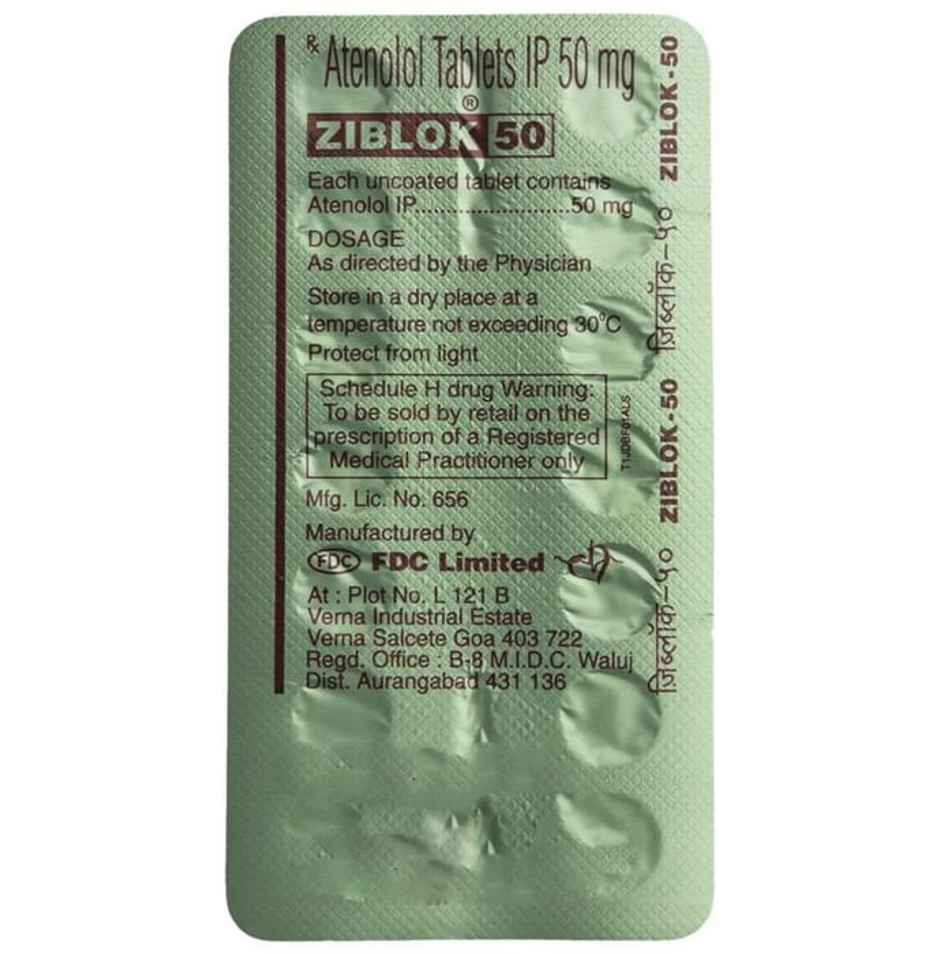 Ziblok 50 Tablet