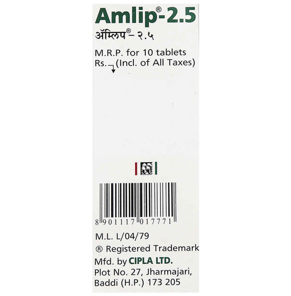 Amlip-2.5 Tablet
