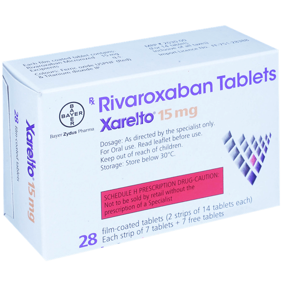 Xarelto 15mg Tablet