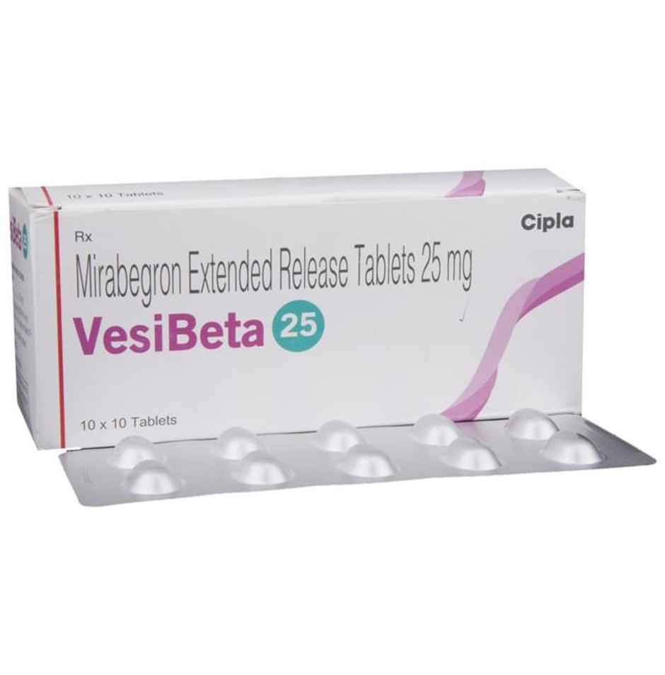 Vesibeta 25 Tablet ER