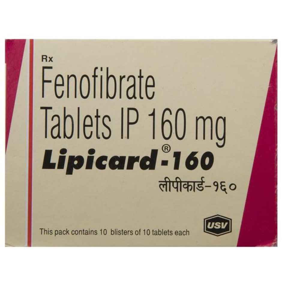 Lipicard-160 Tablet