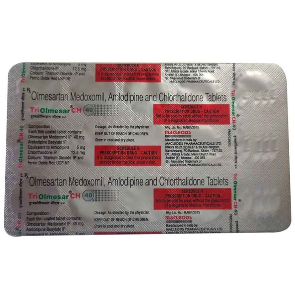 Triolmesar CH 40 Tablet