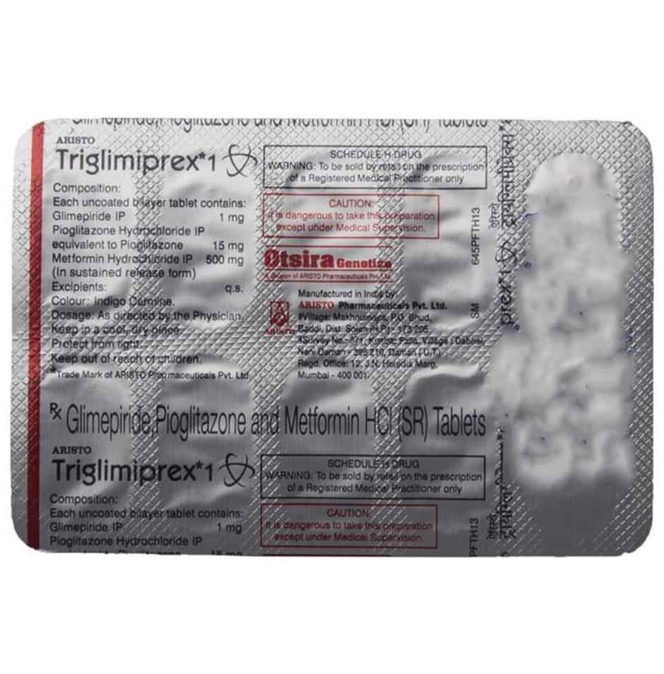 Triglimiprex 1 Tablet SR