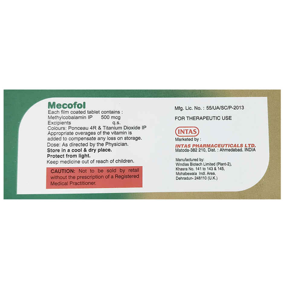 Mecofol Tablet