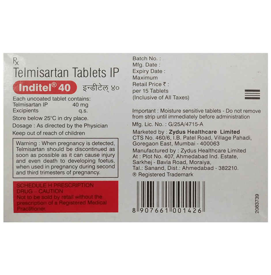 Inditel 40 Tablet