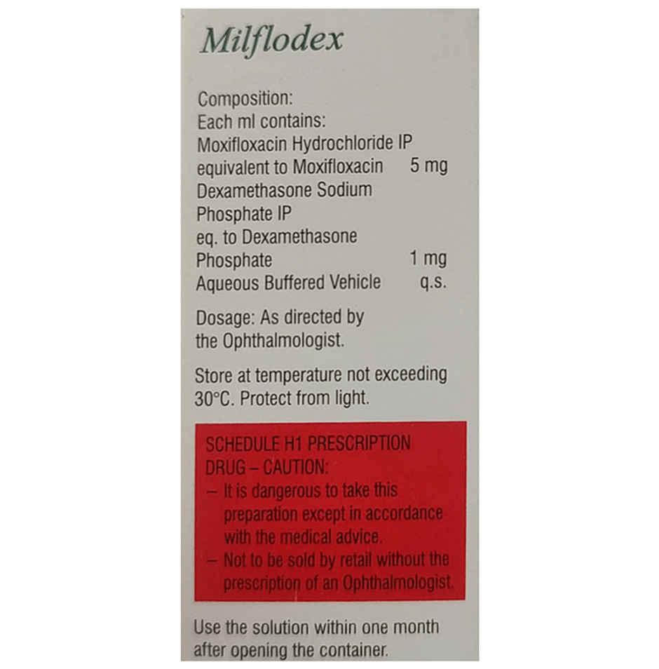 Milflodex BKC Free Eye Drop