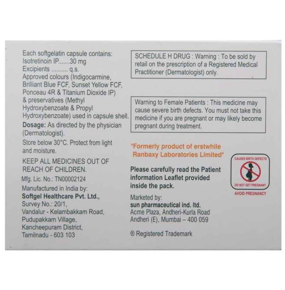 Sotret 30mg Capsule