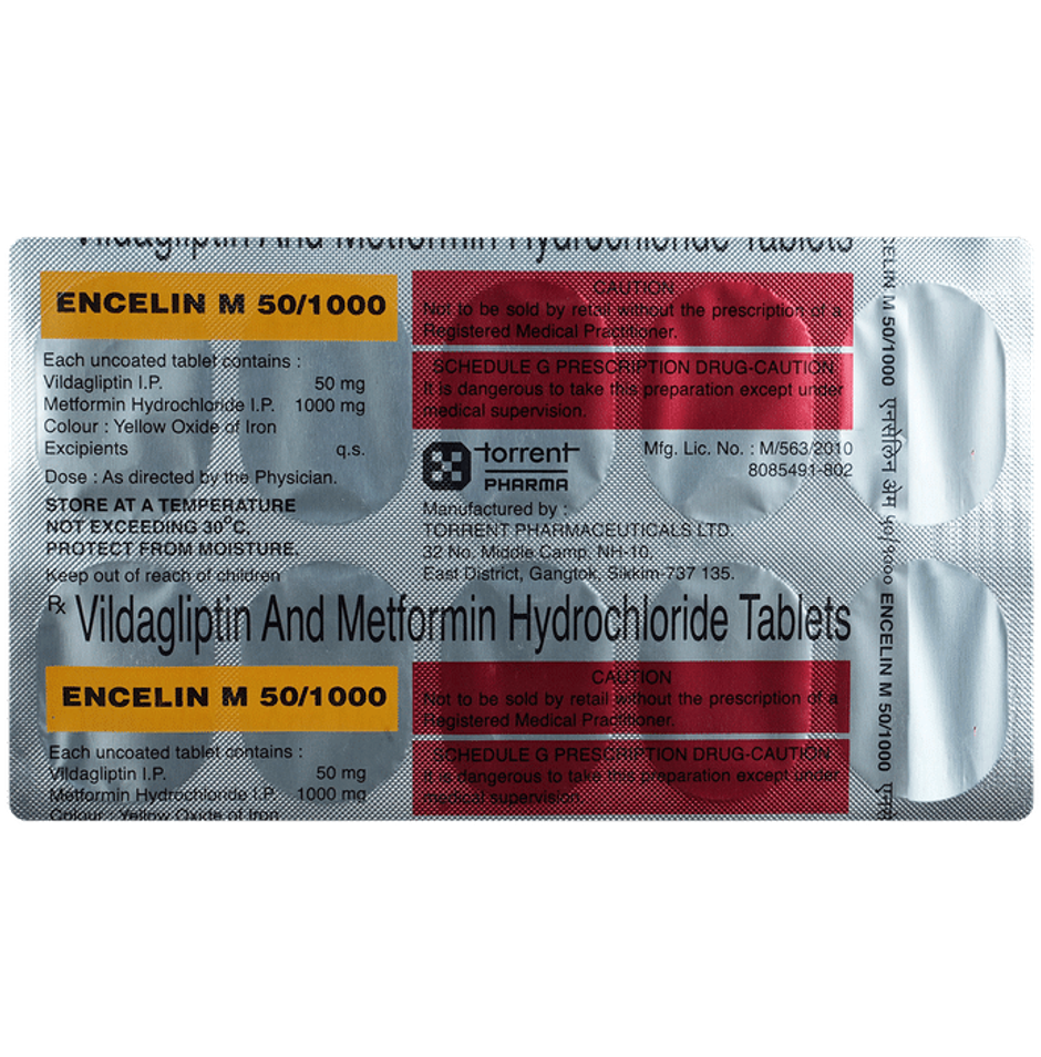 Encelin M 50/1000 Tablet