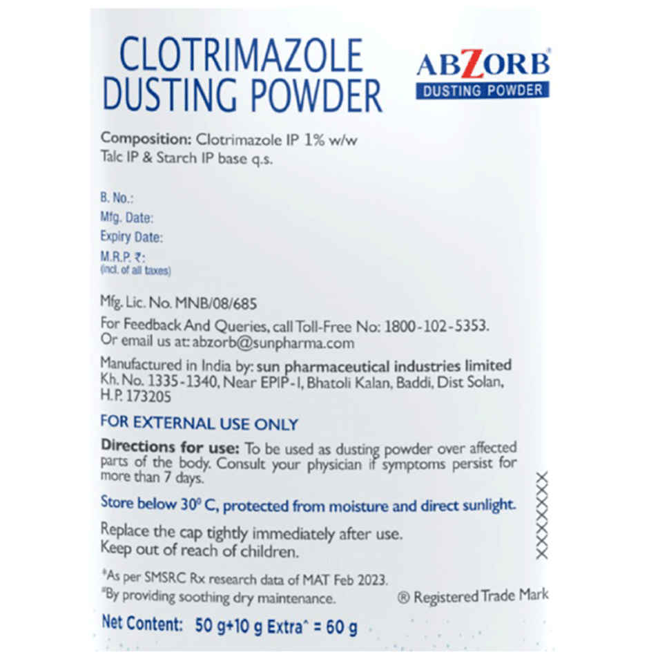 Abzorb Dusting Powder