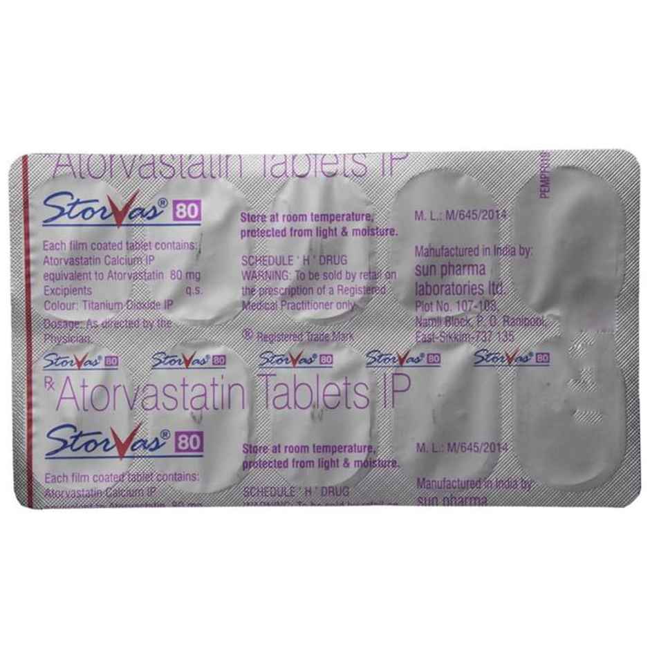 Storvas 80 Tablet