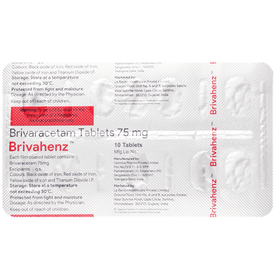 Brivahenz 75mg Tablet