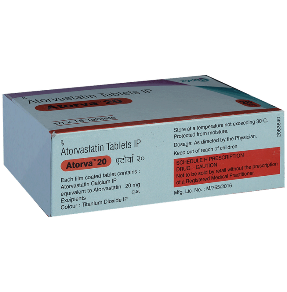 Atorva 20 Tablet