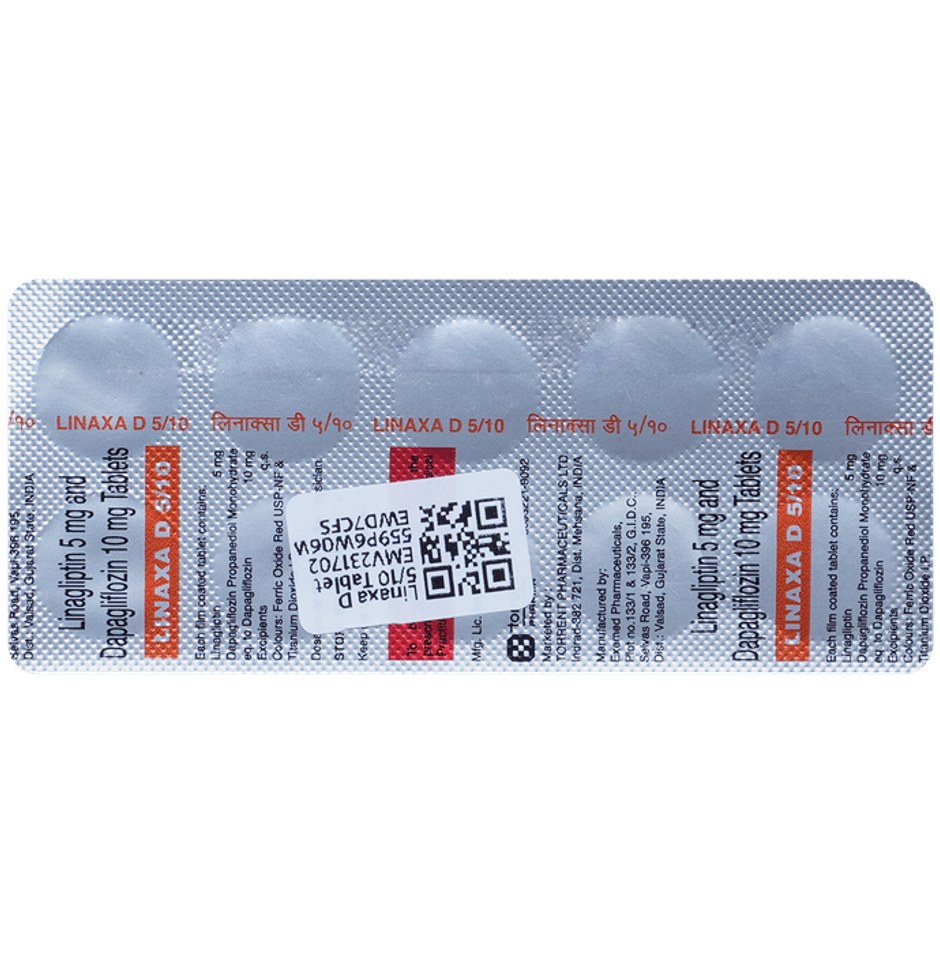 Linaxa D 5/10 Tablet