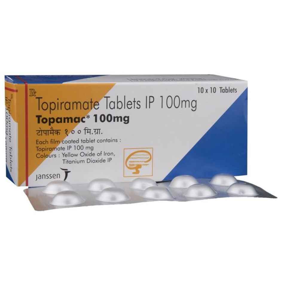 Topamac 100mg Tablet