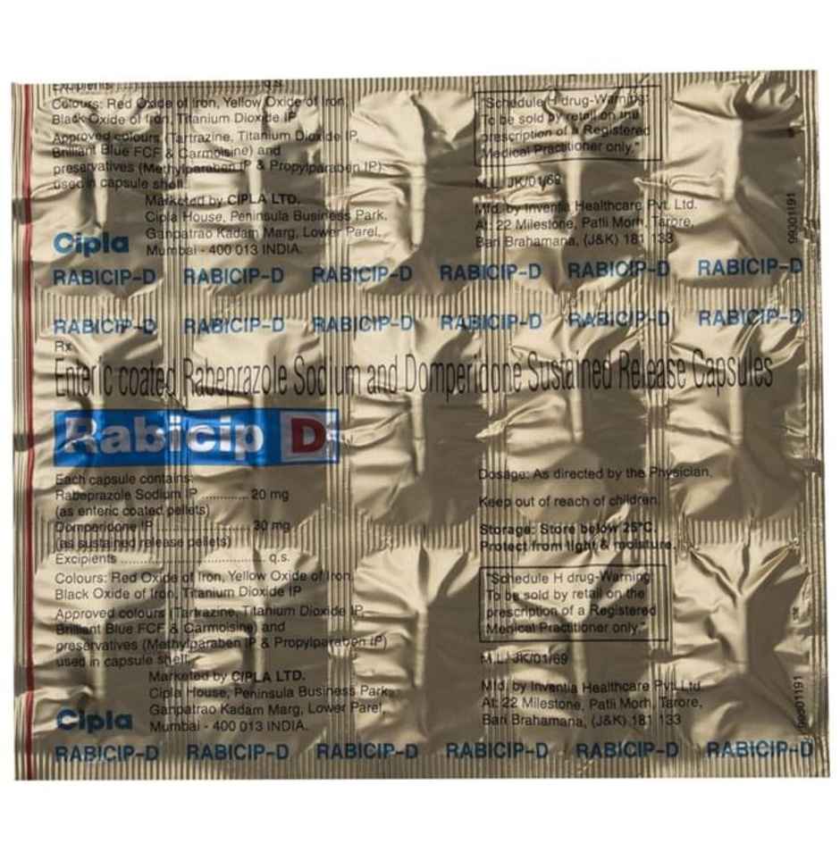 Rabicip D Capsule SR